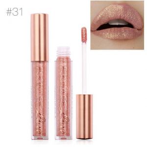 shopping איפור FOCALLURE 6 Colors Metallic Matte Lip Gloss Liquid Diamond Glitter Lipsticks Cosmetics Makeup