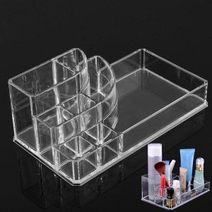 shopping איפור Clear Acrylic Makeup Cosmetic Box Organiser Display Storage Case