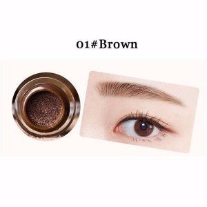 3 Colors Air Cushion Eyebrow Cream Waterproof Not Blooming Eye Brow Enhancers Makeup Gel