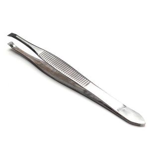 Stainless Steel Eyebrows Tweezers Hair Removal Clip