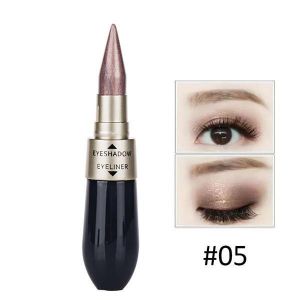 HengFang Shimmer Eye Shadow Stick Glitter Eyeshadow Waterproof Black Eyeliner Highlighter Makeup