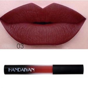 12 Colors Matte Metallic Velvet Lip Gloss Makeup Long Lasting Waterproof