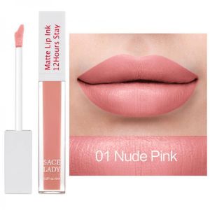 SACE LADY Maple Red Matte Lip Gloss Waterproof Winter Liquid Lipstick