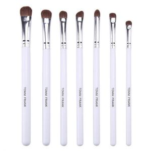 7pcs Soft Horsehair Makeup Brushes Set Eyeshadow Eyeliner Eyebrow Lip Stick Horse Hair