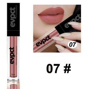 20 Colors Lip Gloss Metal Glitter Nude Matte Long-Lasting Lip Makeup Beauty