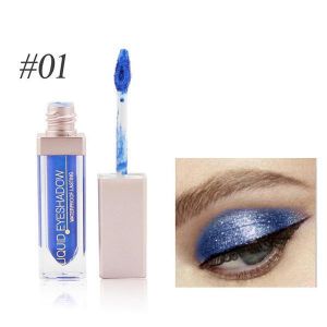 CHANLEEVI Glitter Liquid Eyeshadow Shimmer Masquerade Eye Shadows Makeup Waterproof Pigment Nude