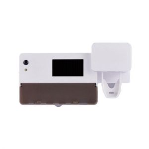 UV Light Sterilizer Toothbrush Holder Cleaner + Automatic Toothpaste Dispenser