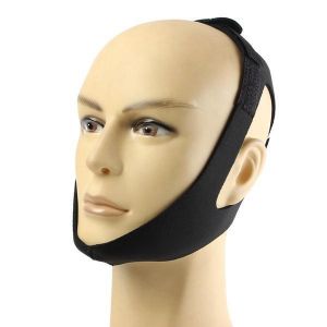 shopping טיפוח חלל הפה והשיניים Anti Snoring Chin Strap Snore Stopper Sleep Belt Brace Device