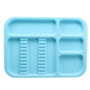 Durable And portable Dental Instrument Separate Tray Impact Resistant Plastic