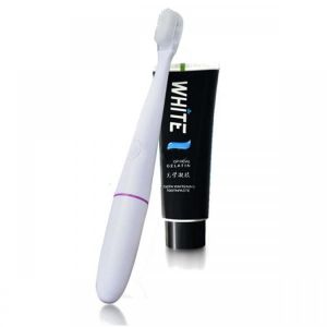 IPX6 Electric Toothbrush with Toothpaste Gel Teeth Whitening Cleaning Brush Oral Tools Care