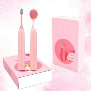 Inductive Charging Sonic Electric Toothbrush Oral Electronic Power Toothbrushes Remove Plaque Teeth Whitening for Kids Adults 3 Re