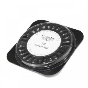20PCS Invisible Dental Orthodontics Ceramic Bracket Braces Contact Edgewise ROTH/MTB 345/3 With Hooks
