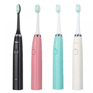 shopping טיפוח חלל הפה והשיניים PALLY Electric Toothbrush Adult Rechargeable Ultrasonic Vibration Teeth Whitening