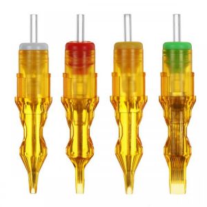 shopping קעקועים 20PCS Professional Tattoo Cartridge Needles High Quality Precision Tattoo Pen Machine RL/RM/M1/RS