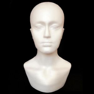 Male Polystyrene Foam Mannequin Stand Model Display Head