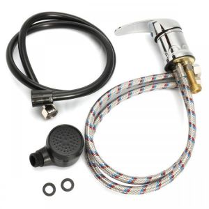 Beauty Salon Shampoo Bowl Hot Cold Faucet Spray Hose Repalcement Set