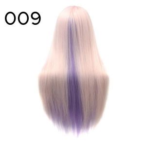 Multicolor Hairdressing Training Head Mannequin Model Braiding Practice Salon Clamp Holder