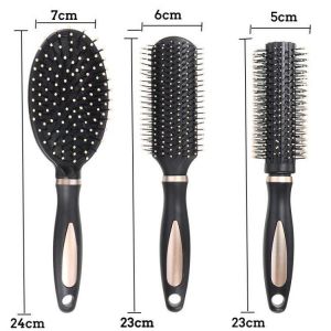 Anti-static Extension Plastic Airbag Massage Comb Hair Curler Comb