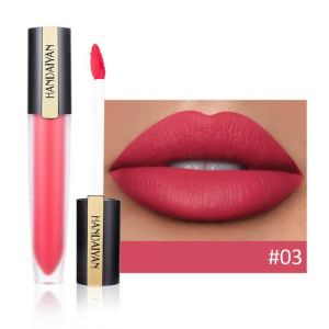HANDAIYAN Matte Lip Gloss Lips Lipstick Long Lasting Liquid Cosmetics Exaggerated Makeup