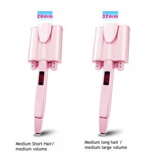 Voltage Universal Water Ripple Roller Large Roll Egg Roll Head Three Stick Wave Hair Curler