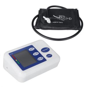 Protable Home LCD Electronic Digital Memory Arm Smart Blood Pressure Monitor&amp;Heart Beat Meter