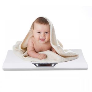 Smart Weigh 44lbx0.4oz Comfort Digital Baby Scale Infants Toddlers LCD Display Digital Baby Scale Electronic Weigh for Babies &amp
