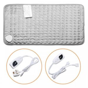 shopping מודדי לחץ דם וחום Electric Heating Pad Neck Shoulder Back Pain Relief Heated Wrap Temp Adjustable Heater