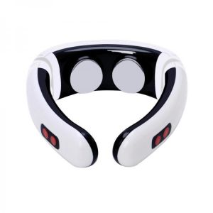 KCASA Electric Pulse Energy Cervical Vertebra Massage Tools Massager Device With Squishy Pads
