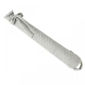 Warmies Reusable PVC Extra Long Hot Water Bottles With Knitted Removable Cover
