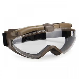 Tactical Military Anti-Fog UV Dust Airsoft Protective Glasses Goggles With Cloth Box
