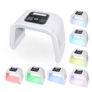 7 Colors Facial Skin Care Device Beauty Instrument Electric Face Tightening Whitening Lifting Phototherapy Spectrometer PDT LED SP