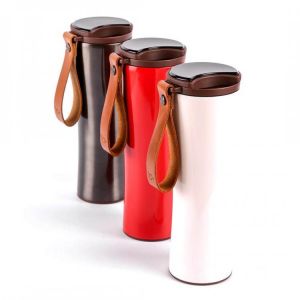 Kiss Kiss Fish 430ML Smart Vacuum Mug OLED Temperature Display Water Bottle Stainless Steel Touch Interactive Portable Tumbler fro