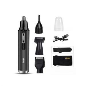 DSP 4 in 1 USB Charging Electric Nose Hair Trimmer Low Noise Nasal Hair Apparatus Multi-functional Nose Ear Hair Beard Eyebrow Sha