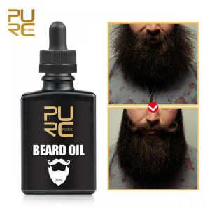 20ml PURC Beard Oil Promotes Growth Thicker &amp; Fuller Facial Hair Premium Natural Hair Growth Essence