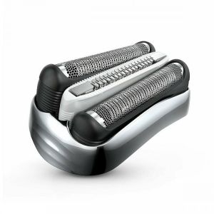 Electric Shaver Replacement For Braun 32s 3 Series Foil Replacement Cassette Cartridge Silver