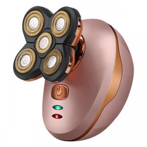 Wet &amp; Dry 5 Heads Electric Shaver Waterproof Bald Skull Shaver Blade Razor Mens Hair Trimmer Clipper USB Rechargeable