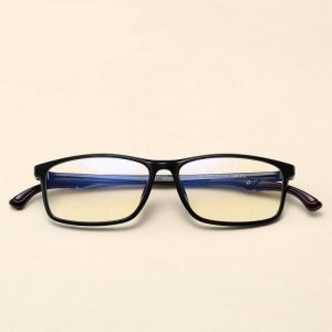 TR90 Retro Eyeglass Frame Adjustable Temple Length Black Glasses Frame