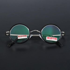 KCASA Retro Round Light Weight Magnifying Best Reading Glasses Fatigue Relieve Strength