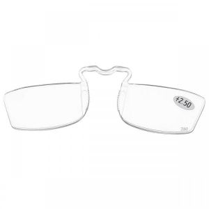 KCASA Mini Nose Resting Pocket Reading Glasses Presbyopic Clip Light Weight Strength