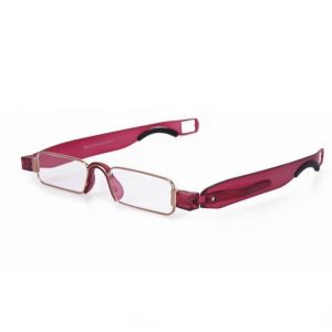 Durable TR90 360 Degree Rotating Reading Glasses Lightweight Silicone Damping Non Slip