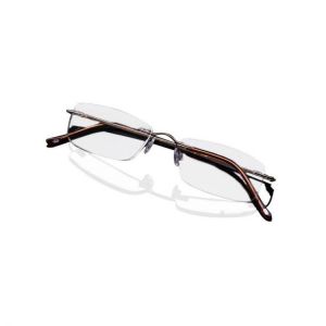 LianSan&reg;Titanium Portable Anti-fatigue Reading Glasses Frameless Resin Alloy Presbyopic Glass L8085