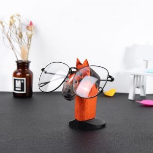 Cute 3D Animal Wood Carvings Sunglasses Display Rack Shelf Eyeglasses Show Stand Jewelry Holder for Multi Pairs Glasses Showcase