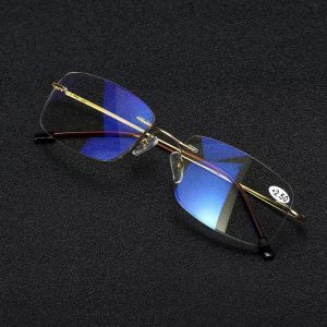 Anti Blue Ray Reading Glasses Progressive Multifocal Reading Glasses for Women Men With Box
