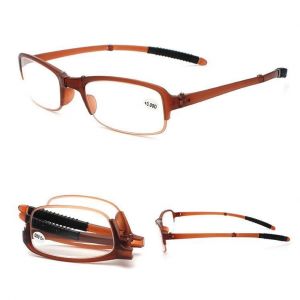 KCASA TR90 Soft Light Weight Folding Best Reading Glasses Magnifying Fatigue Relief