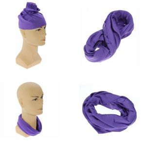Multi-function Unisex Bandanas Head Wrap Scarf Wrist Band Hat Men Women 9 Colors