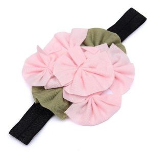 shopping פיאות ותוספות שיער Adorable Baby Girls Kids Flower Headband Hair Band Accessory