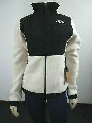 NWT Womens The North Face Denali 2 Iconic Heavy Fleece Full Zip Jacket - White