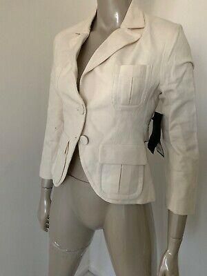 NWT LAMB GWEN STEFANI GATSBY BLAZER SIZE 2 $425 IVORY