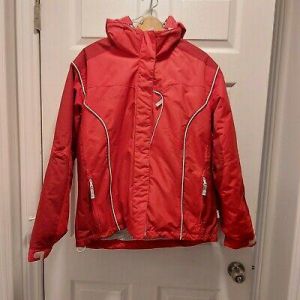 Pure Polaris Snowmobile Winter Women's Pepper Riding Jacket Red Size Small
