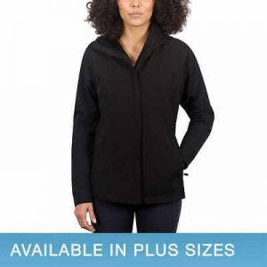 Kirkland Signature Ladies' Softshell Jacket - BLACK (Select Size: S-3X)